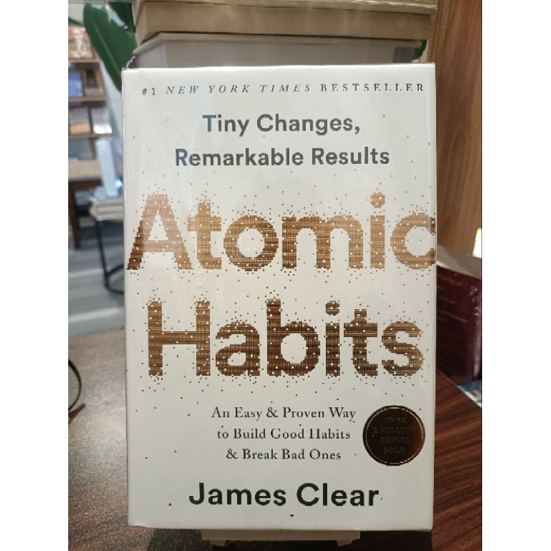 ATOMIC HABITS by JAMES CLEAR (hardcover) | Shopee Philippines