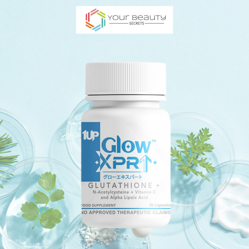 GLOW XPRT GLUTATHIONE CAPSULE 500 mg 30 caps/bottle with N