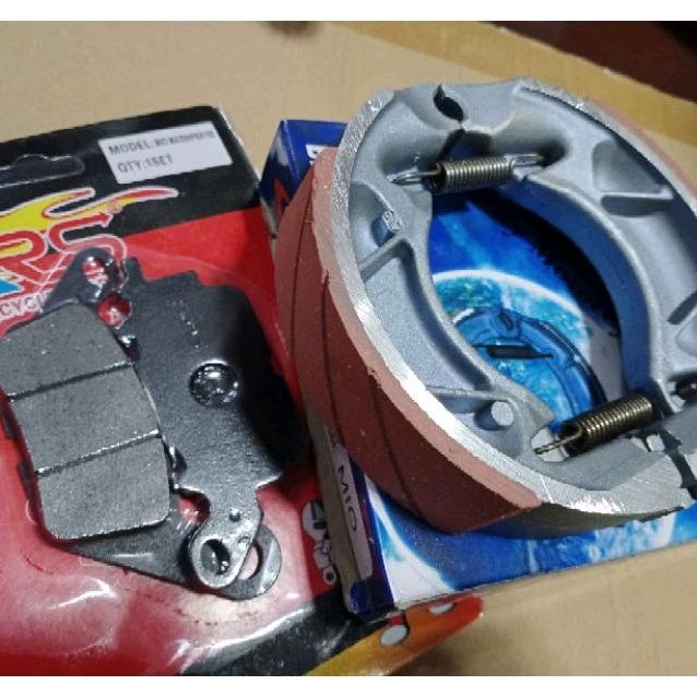 Brake Pad/Brake Shoe SET. Mio i125(M3) /Mio Soul i125. Front&Rear break ...