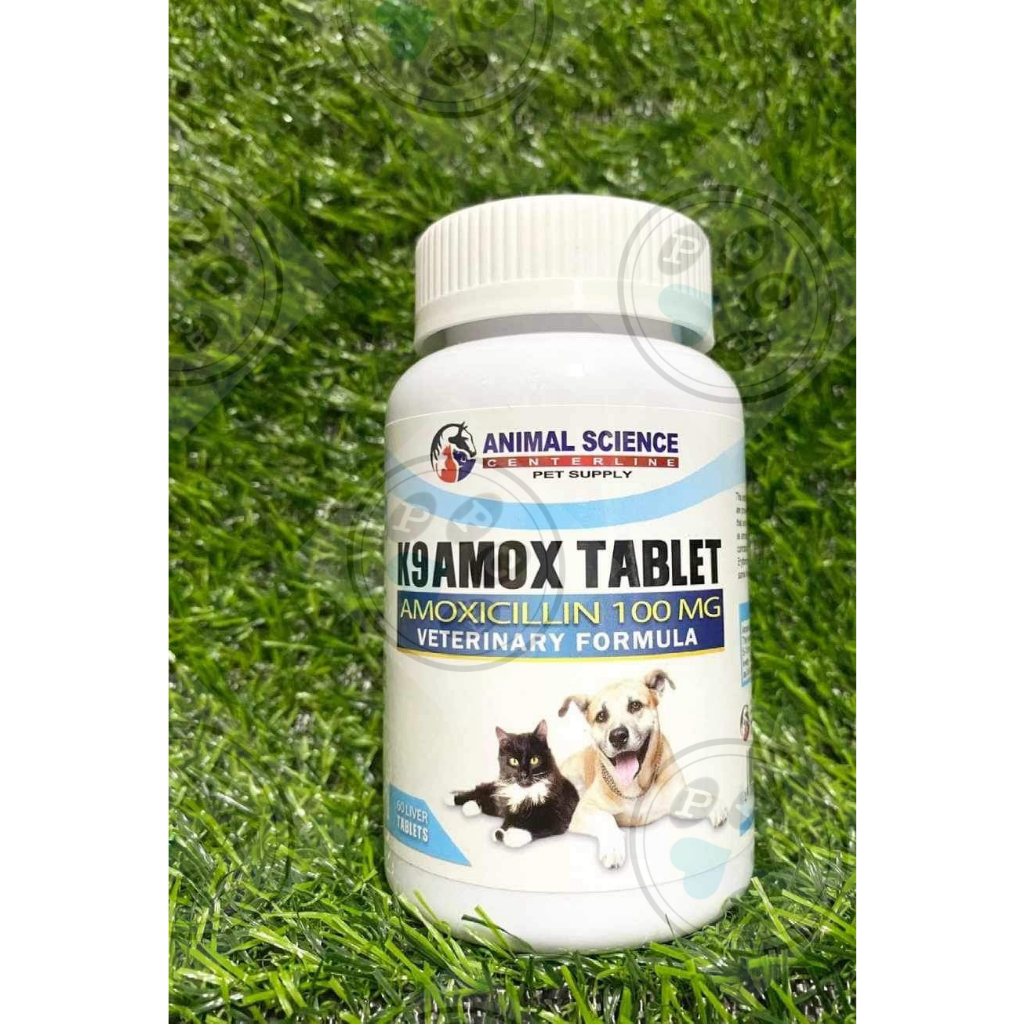 ANIMAL SCIENCE K9 Amoxicillin 50mg Tablets 120 Tablets for Dogs and ...