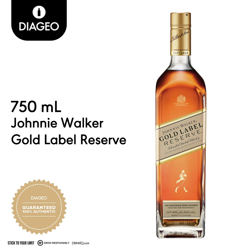 Johnnie Walker Gold Label Blended Scotch Whisky 750ml 