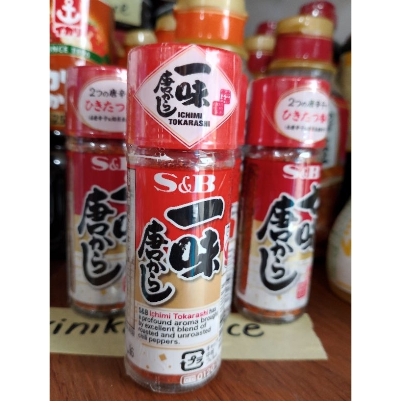 JAPAN S &B CHILI PEPPER (ICHIMI TOGARASHI) | Shopee Philippines