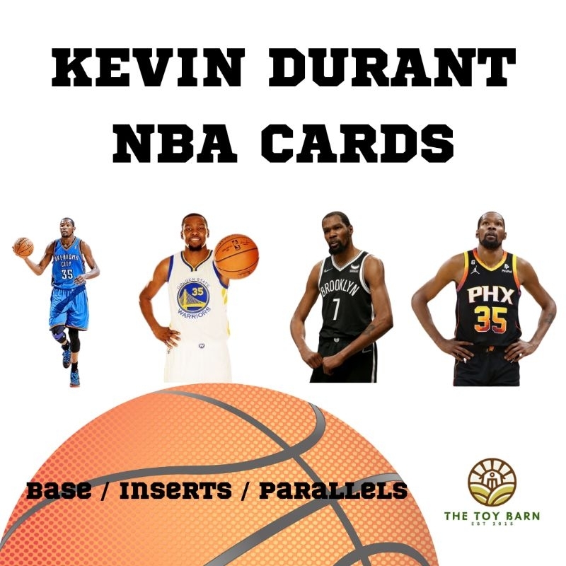 Kevin Durant NBA Cards (OKC Thunder/Golden State Warriors/Brooklyn Nets ...