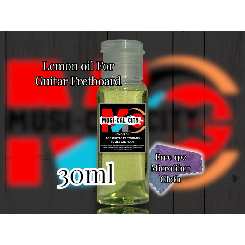 Lemon Oil for Guitar 30ml Fretboard by MusiCal Shopee Philippines