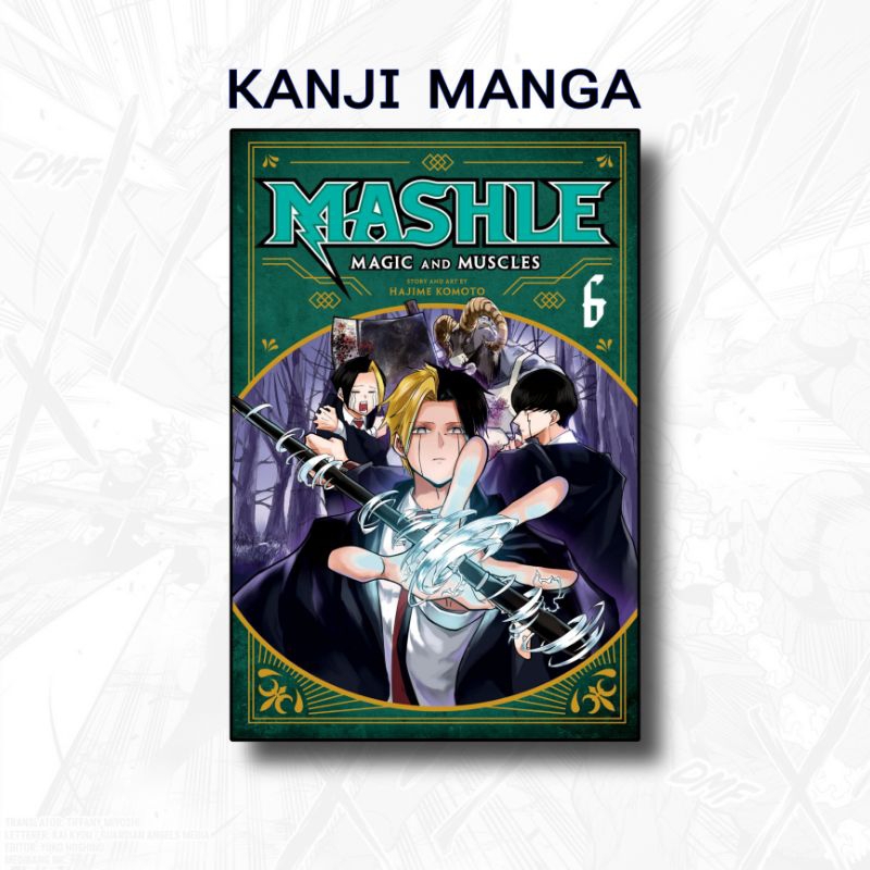 Mashle Magic And Muscles Manga By Hajime Komoto Story Art Shopee Philippines