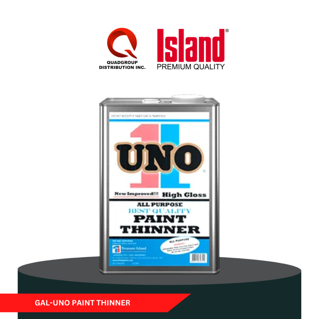ISLAND UNO PAINT THINNER GALLON Shopee Philippines