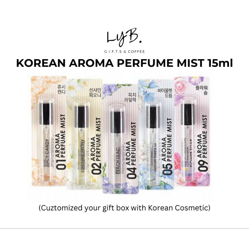 AROMA PERFUME MIST Original Korean Natural Perfume | Shopee Philippines