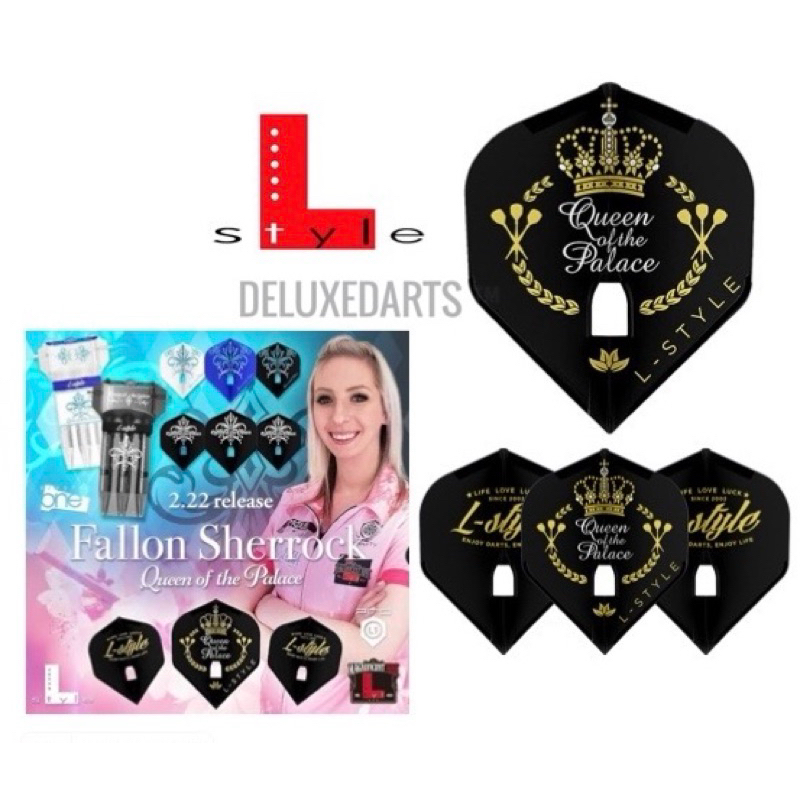 L-Style Champagne Flight Pro - Fallon Sherrock V3 Dart Flights