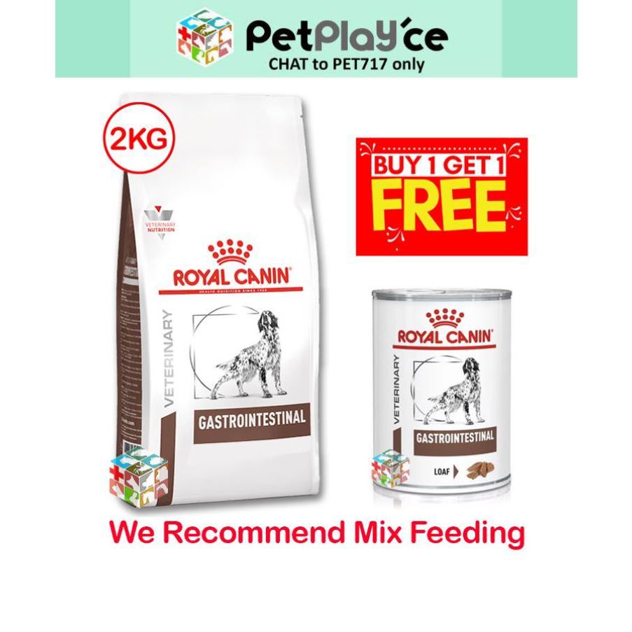 Royal Canin GASTRO INTESTINAL Adult CANINE DOG 2kg Dry GastroIntestinal VET  Range +FREE