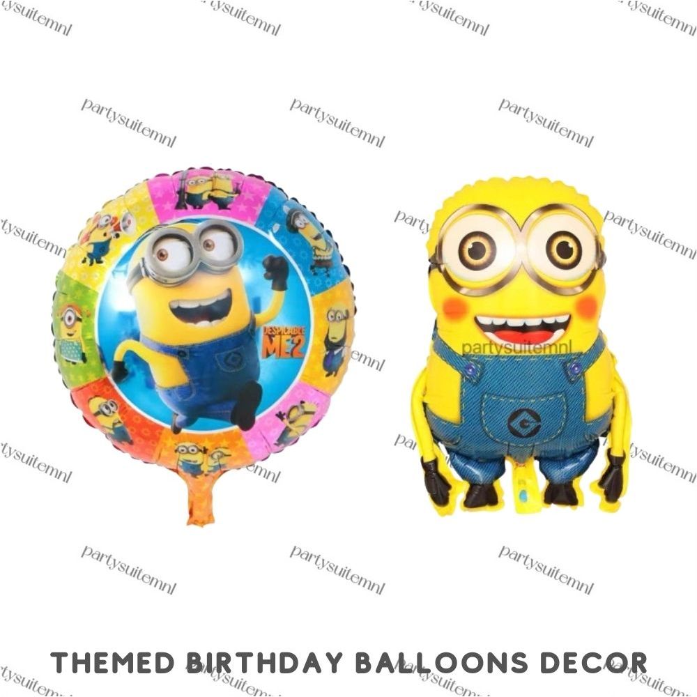 Minions Theme Birthday Balloons | Shopee Philippines