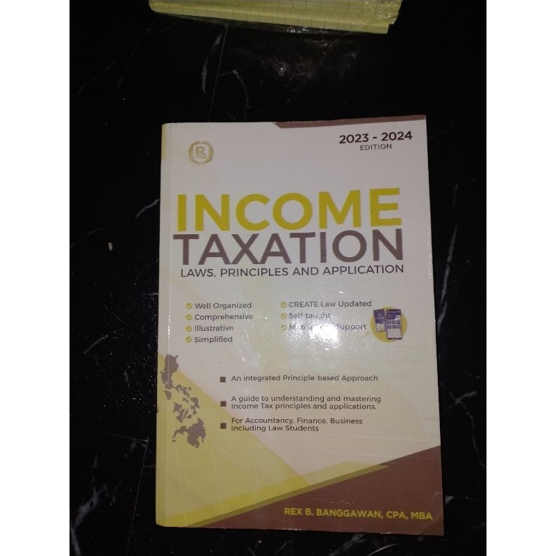 Income Taxation Book with oblicon | Shopee Philippines