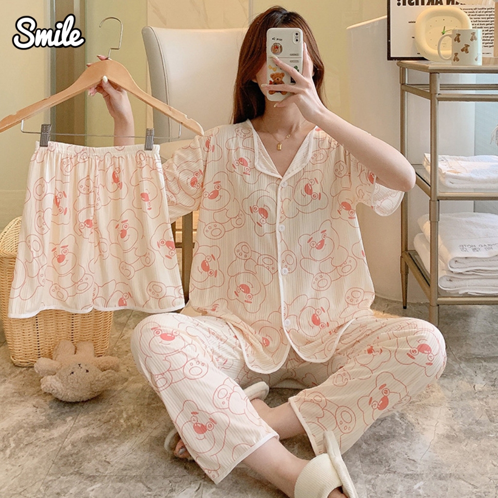 Simple Wave 100% cotton Men's pyjamas men short sleeves sleepwear Japanese Kimono pajamas sets shorts home bathrobes bedgown