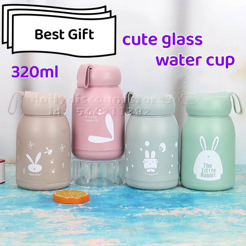 Rabbit Tumbler Hot and Cold Tumbler souvenir Glass Cup Thumbler Cup ...