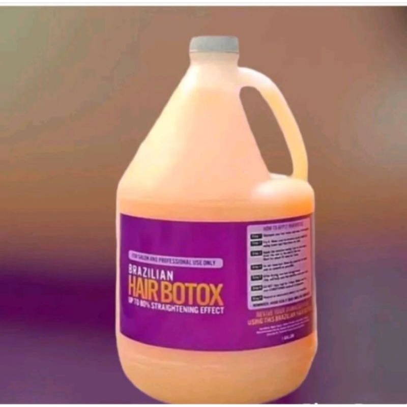 1 Gallon Brazillian Botox keratin hair treatment | Shopee Philippines