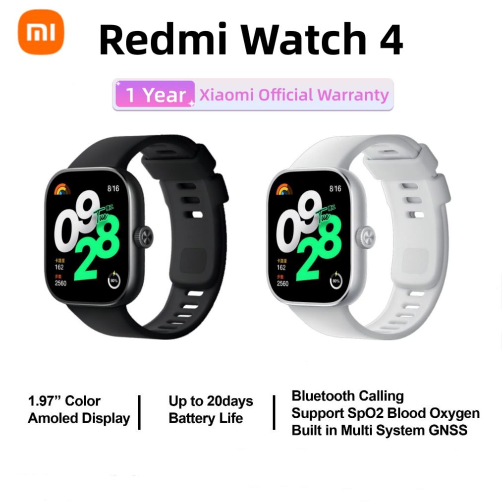 Xiaomi Redmi Watch 4: Smartwatch with GNSS and metal housing to be