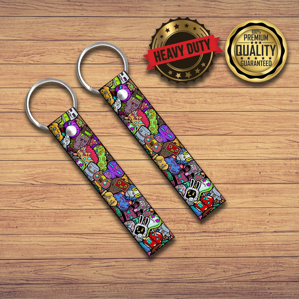 THAI DOODLE Keylace KeyChain Key Holder Accessories for Motorcycle With ...
