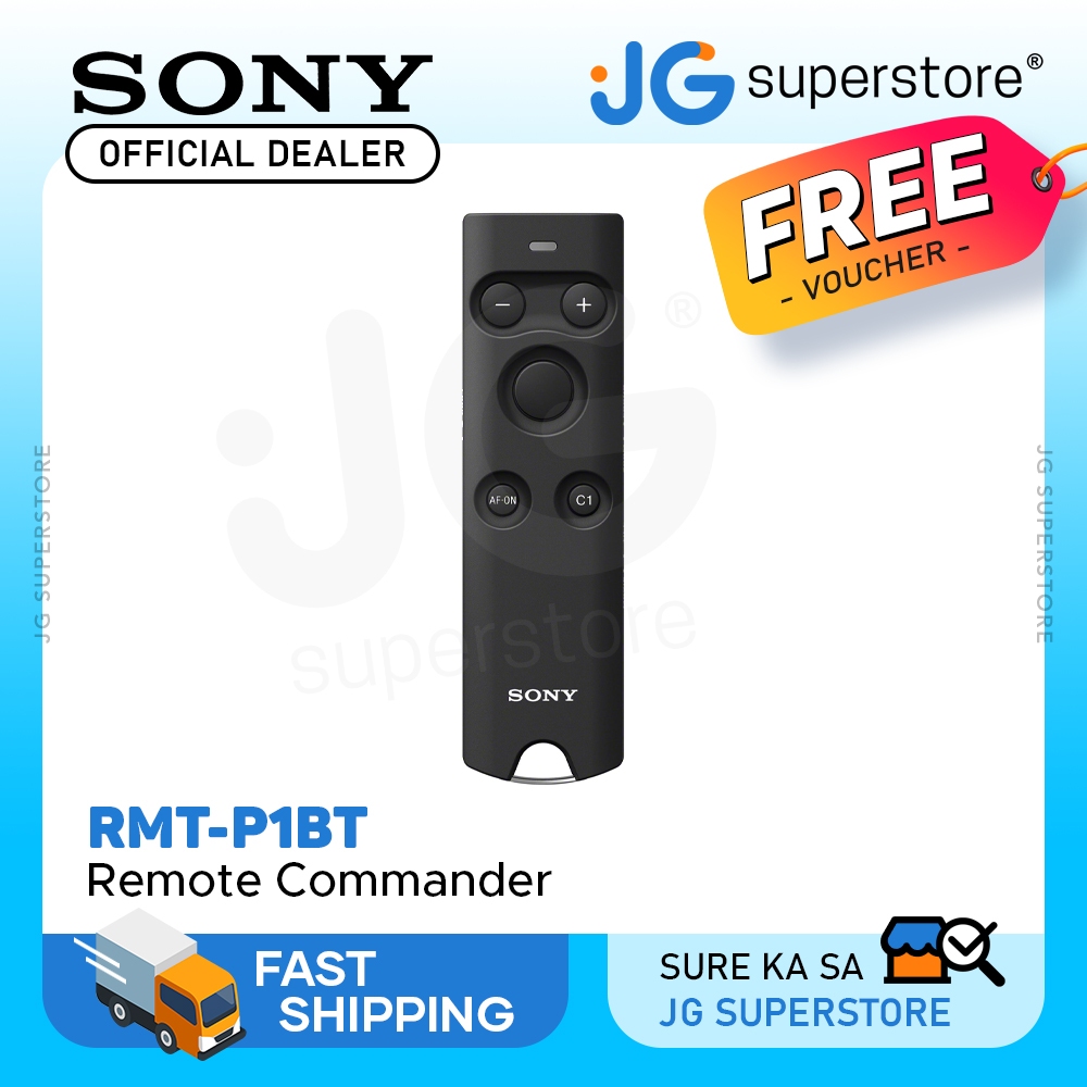 Sony RMT-P1BT Bluetooth Remote Control Commander for Select Sony Camera ...