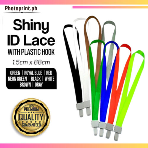 Shiny ID Lace with Plastic Hook and Stripes Design Aluminum Casing 1 ...