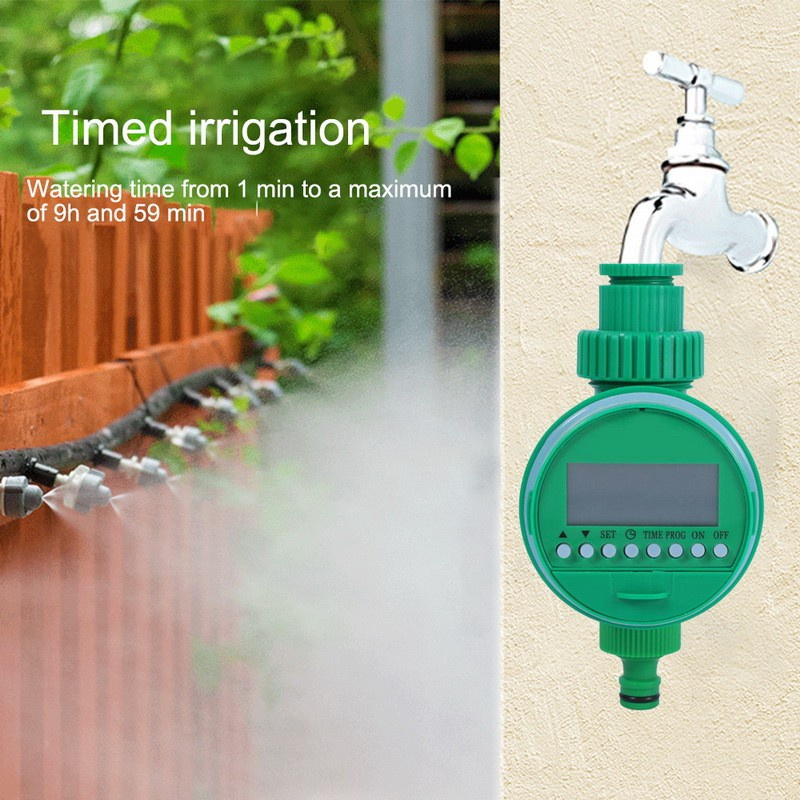 Automatic Electronic LCD Display Intelligent Water Timer Irrigation ...