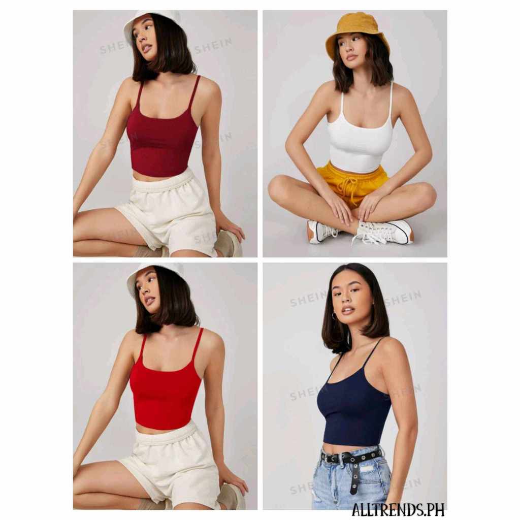 ALLTRENDS Spaghetti Tops(Xsmall to Small) | Shopee Philippines