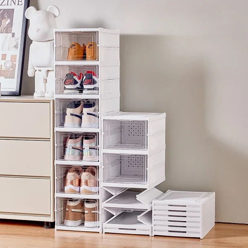 Multilayer Portable Shoe Rack Organizer Shoes Storage Cabinet Easy ...