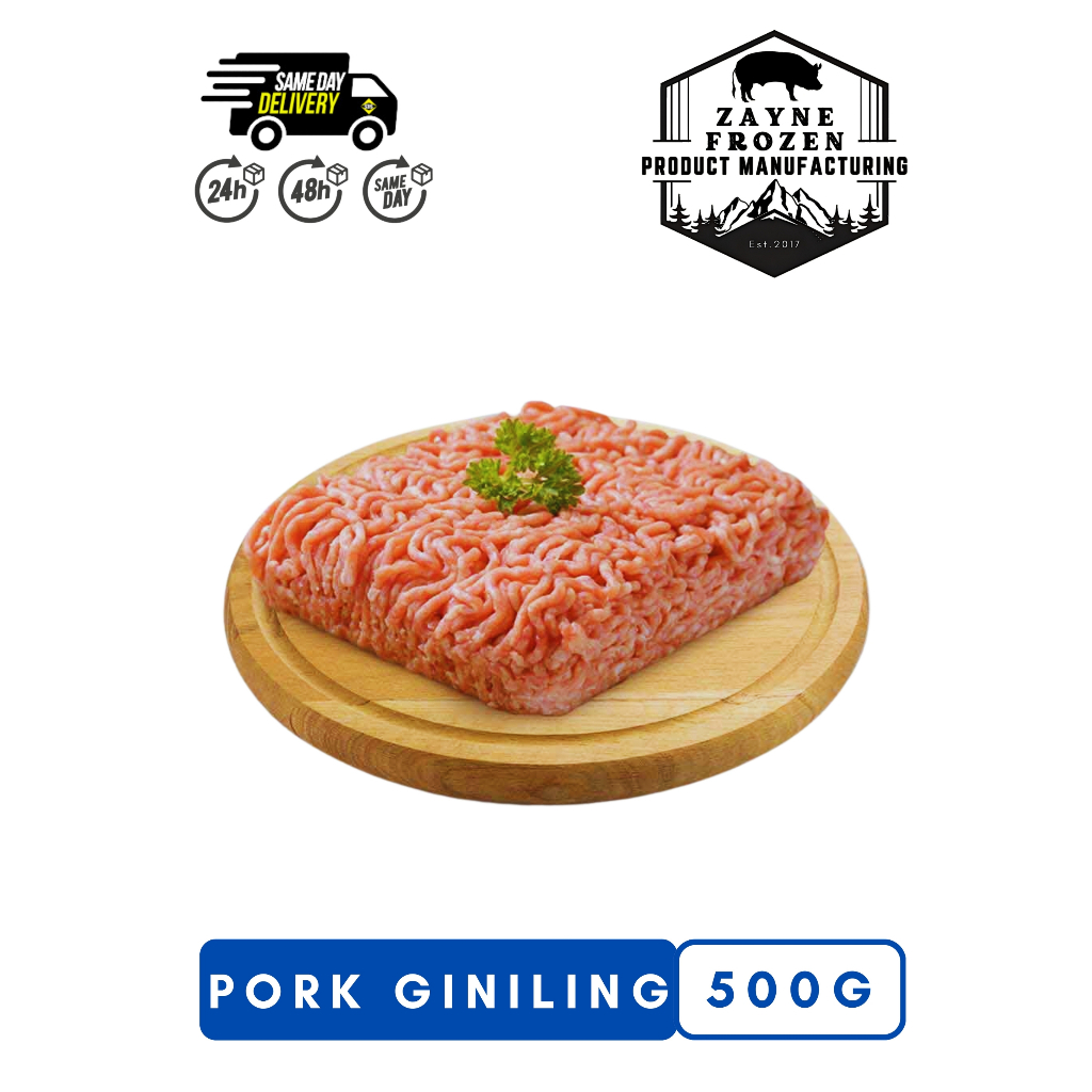 Pork giniling 500 Grams, Fresh Ground Pork Shopee Philippines