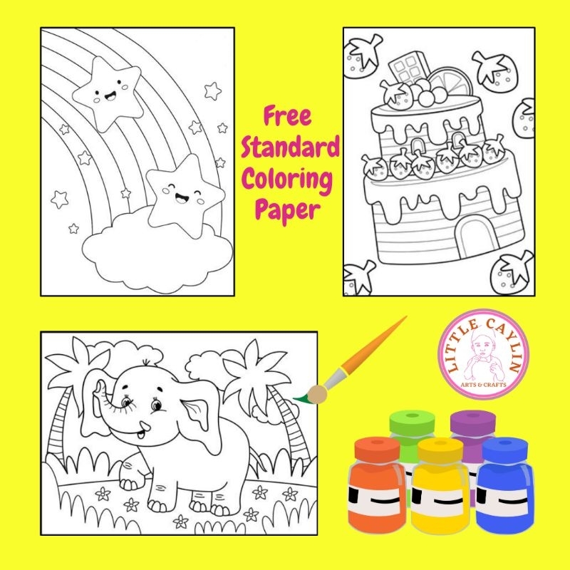 36pcs Unisex Plaster Painting Set with Coloring booklets | Shopee ...