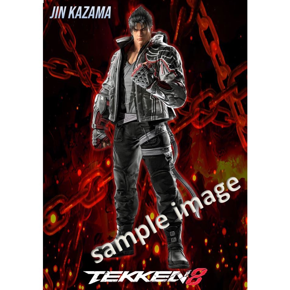 Tekken 8 Posters PS4 PS5 Games Poster Laminated Posters Wall ...