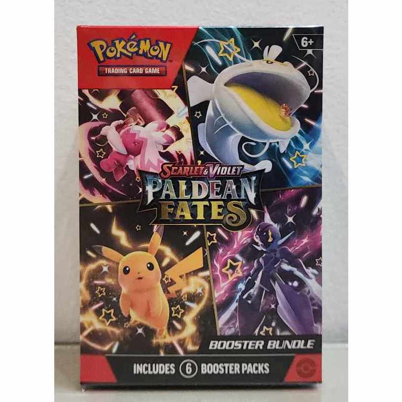 Pokemon - Scarlet & Violet - Paldean Fates - Booster Bundle - Empty Bo
