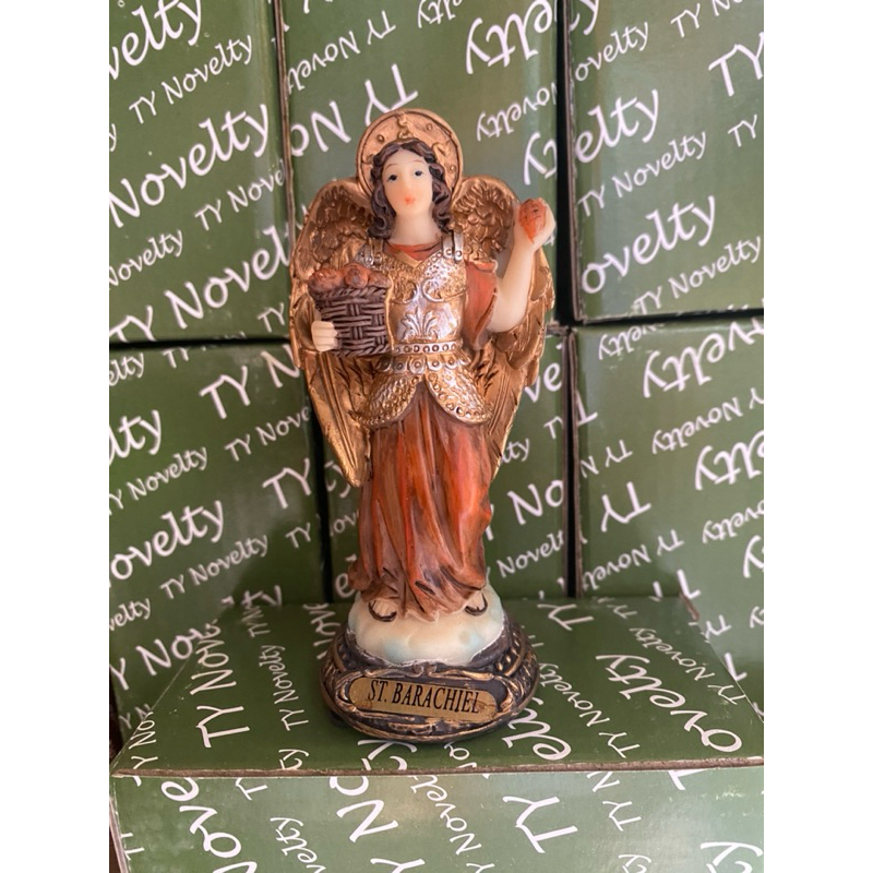 Archangel Barachiel, Angel of Blessings Mini Statue | Shopee Philippines