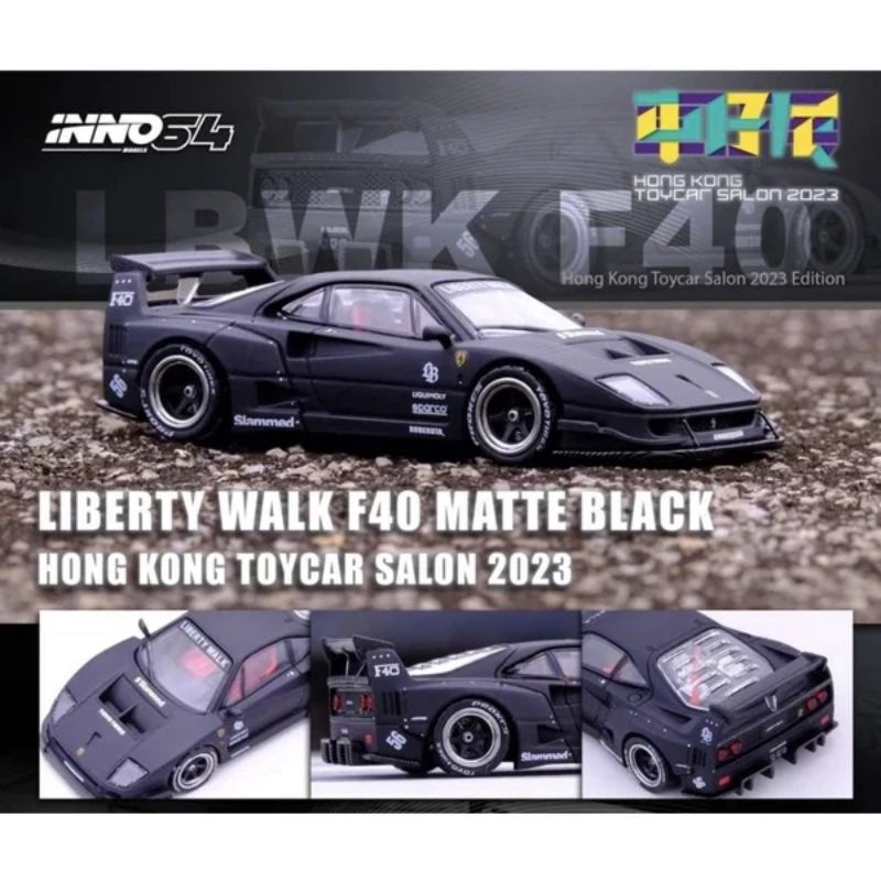 1:64 Inno64 LBWK F40 Black Edition | Shopee Philippines