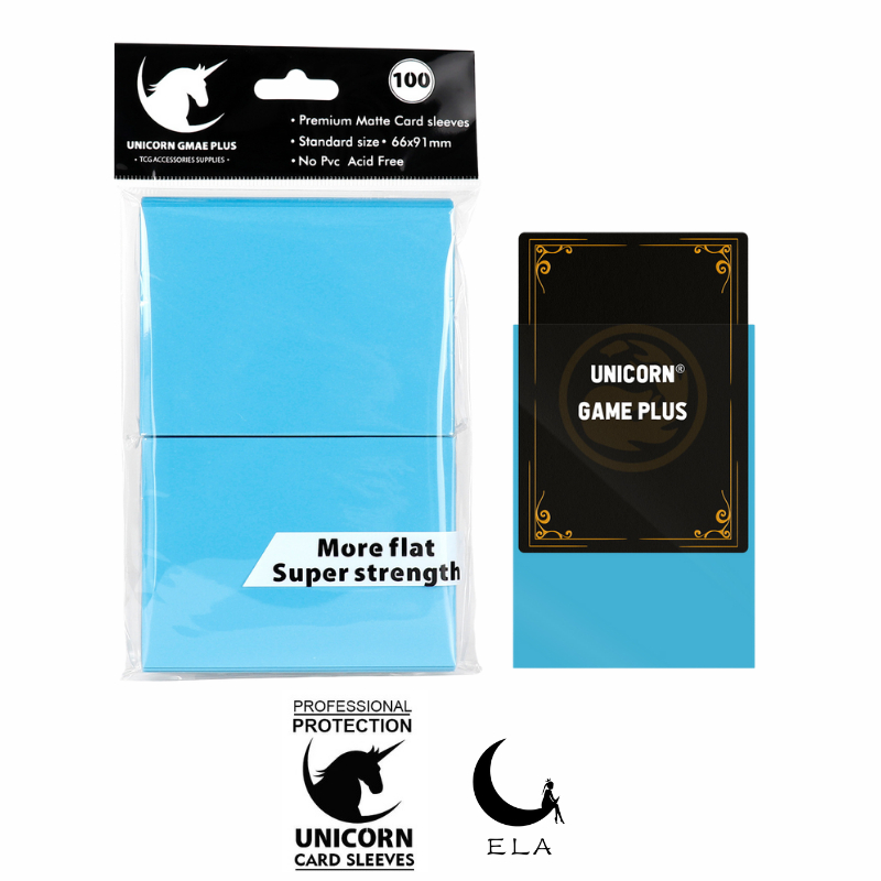UNICORN] 100pcs Premium Matte Card Sleeves (66x91mm). For Magic: The  Gathering,Pokemon,TCG | Shopee Philippines