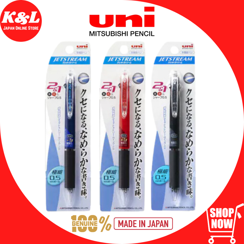 Penna Multifunzione Uni Jetstream 4 Colori + Matita 0.5mm