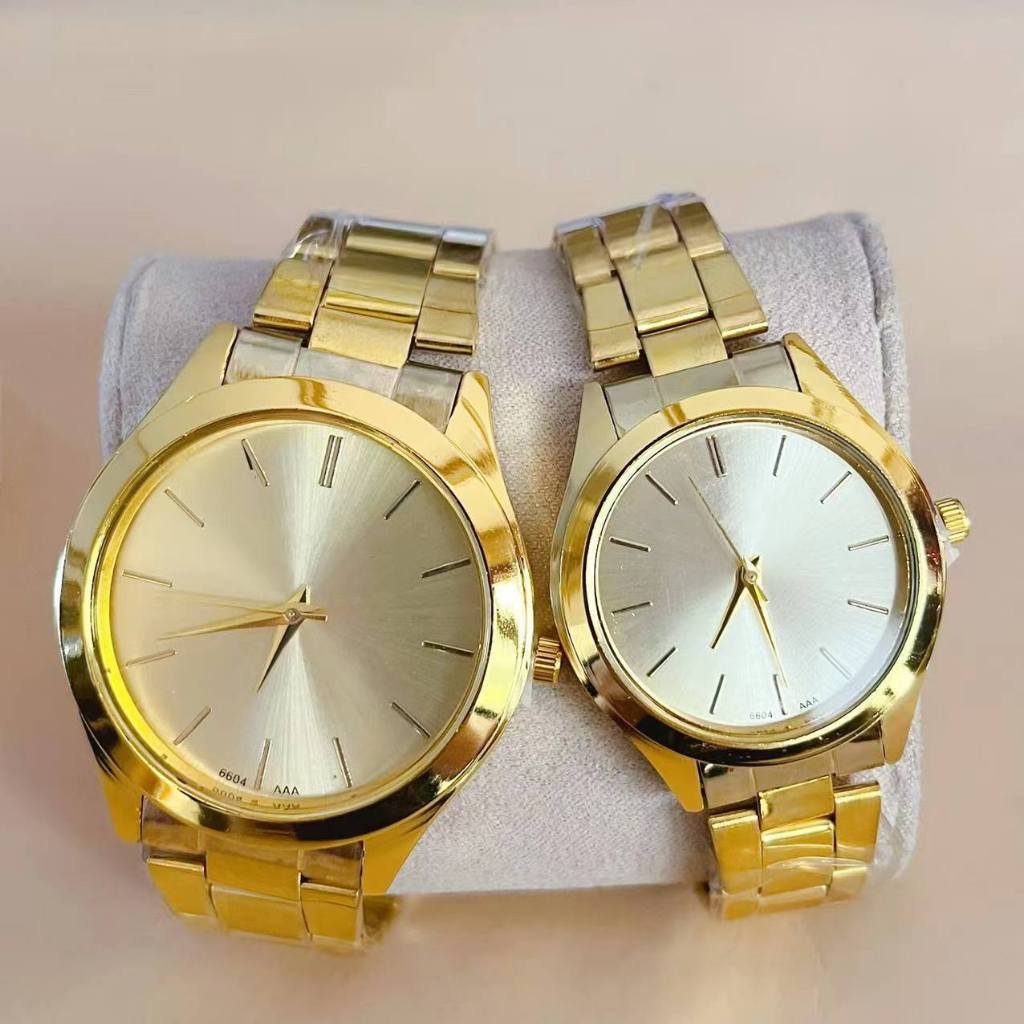 Buy 1 take 1 Couple Watch 18K Gold Watch for Women and Men Wedding Watch