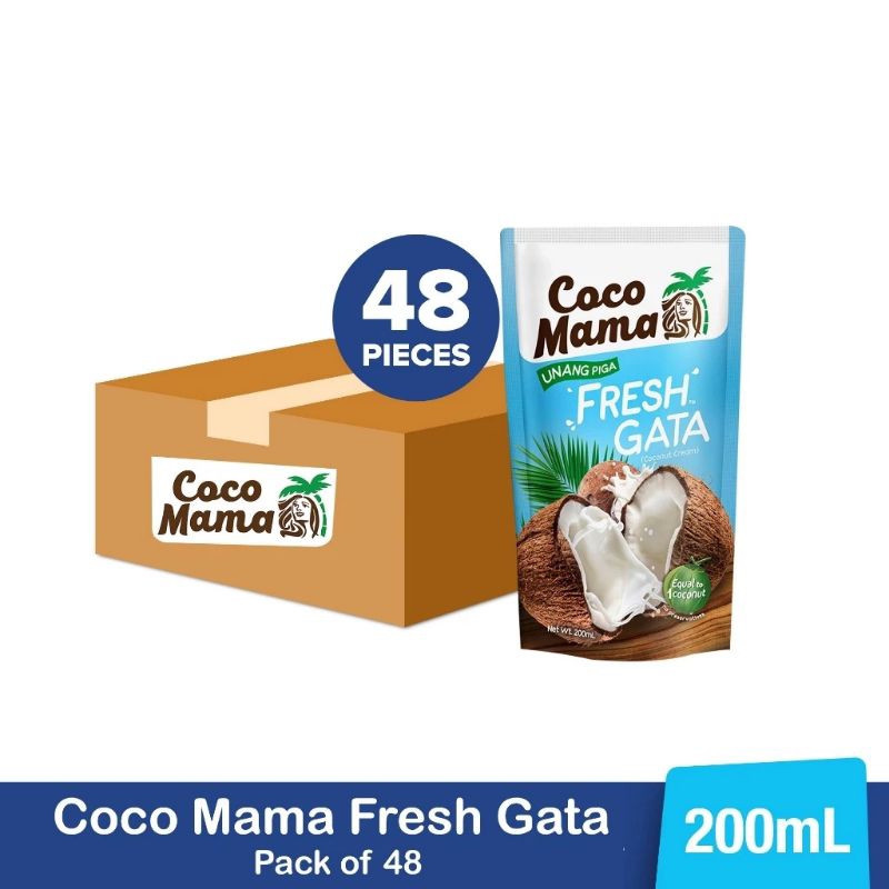 Coco Mama Fresh Gata 200ml - 48 pieces | Shopee Philippines