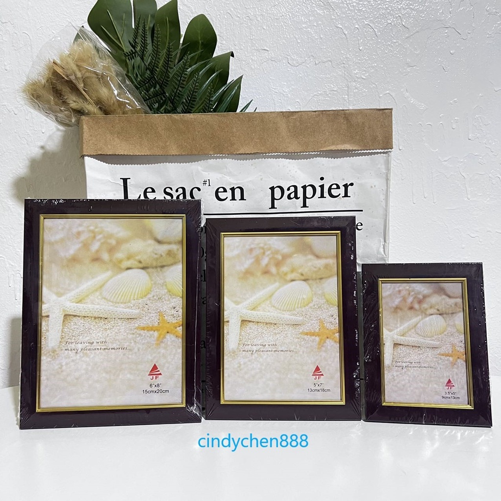ShunXing111 PVC picture frame size 3.5x5/5x7/6x8 Photo frame | Shopee ...