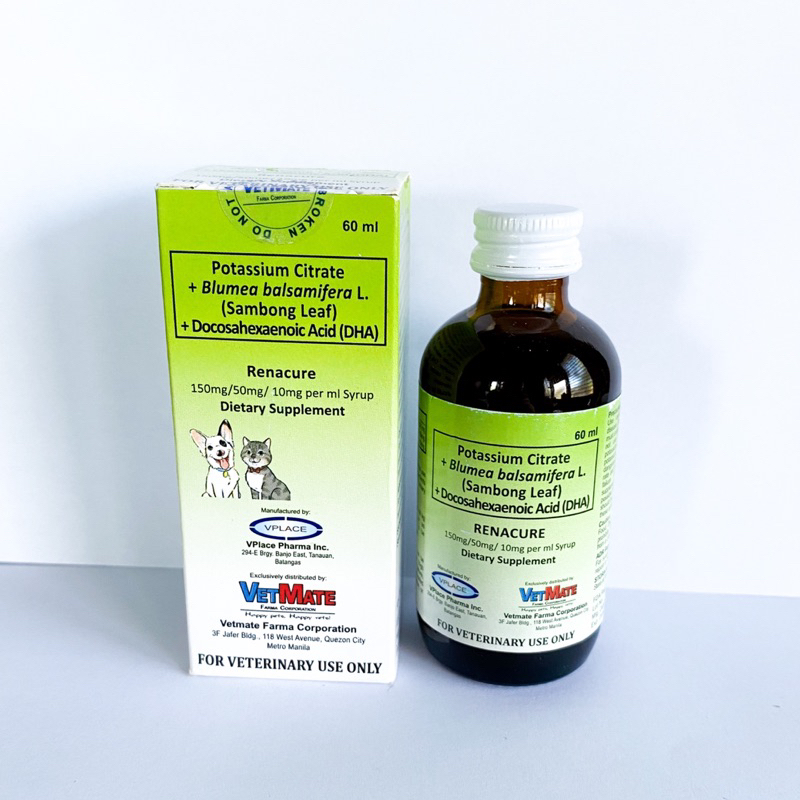 Papi Renacure Kidney Supplement for Pets 60ml | Shopee Philippines