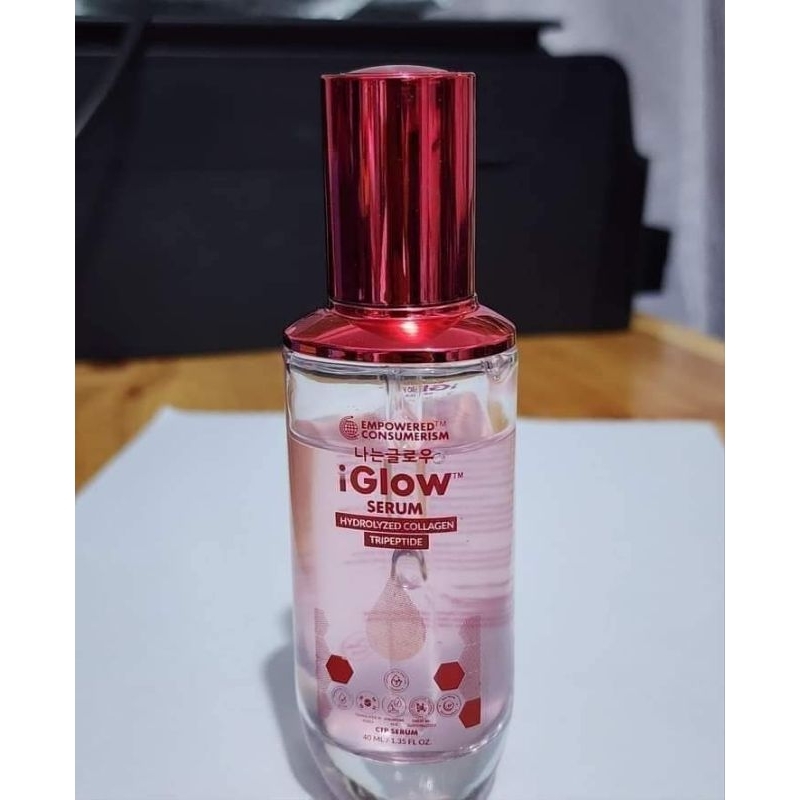 Iglow Serum Original With Serial Number Beware Of Fakes Shopee