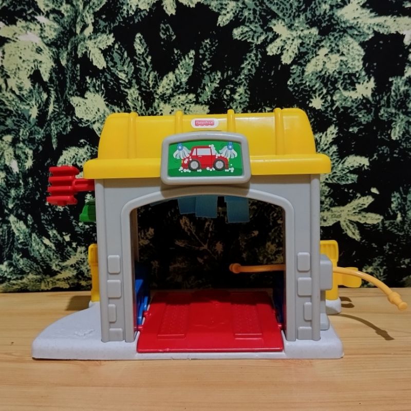 Fisher-price Little People Car Wash Playset 