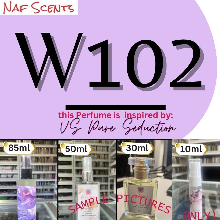 W102 with 10+1 for 85ml PROMO is inspired by VS PURE SEDUCTION 25% Oil ...