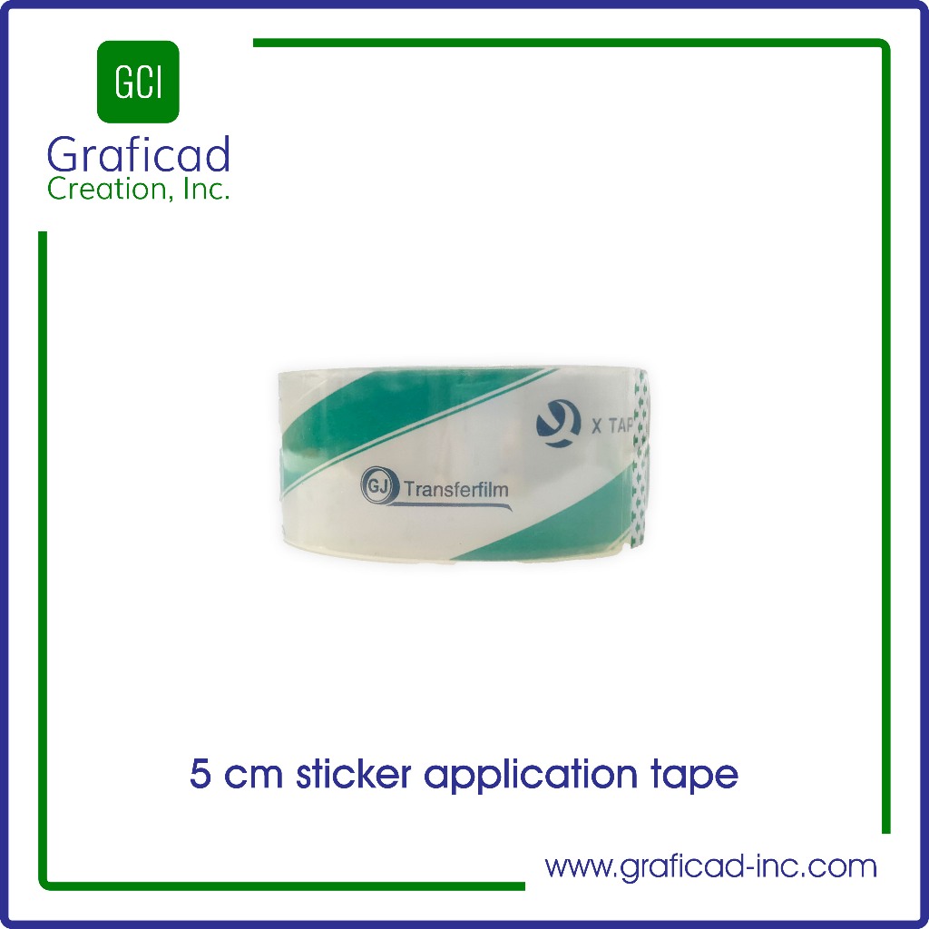 5 cm (2) Sticker Application Transfer Tape Lifter | Shopee Philippines