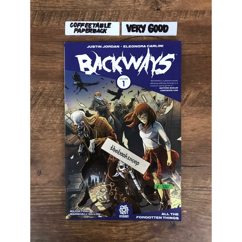 Backways 1 Aftershock graphic novel | Shopee Philippines