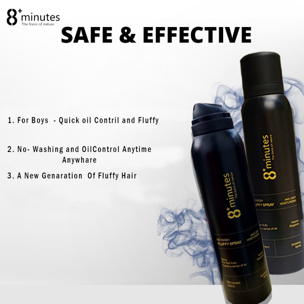 B1T1 UNISEX Fluffy Hair Sprayer Oil Control Volumizing Hair Natural ...