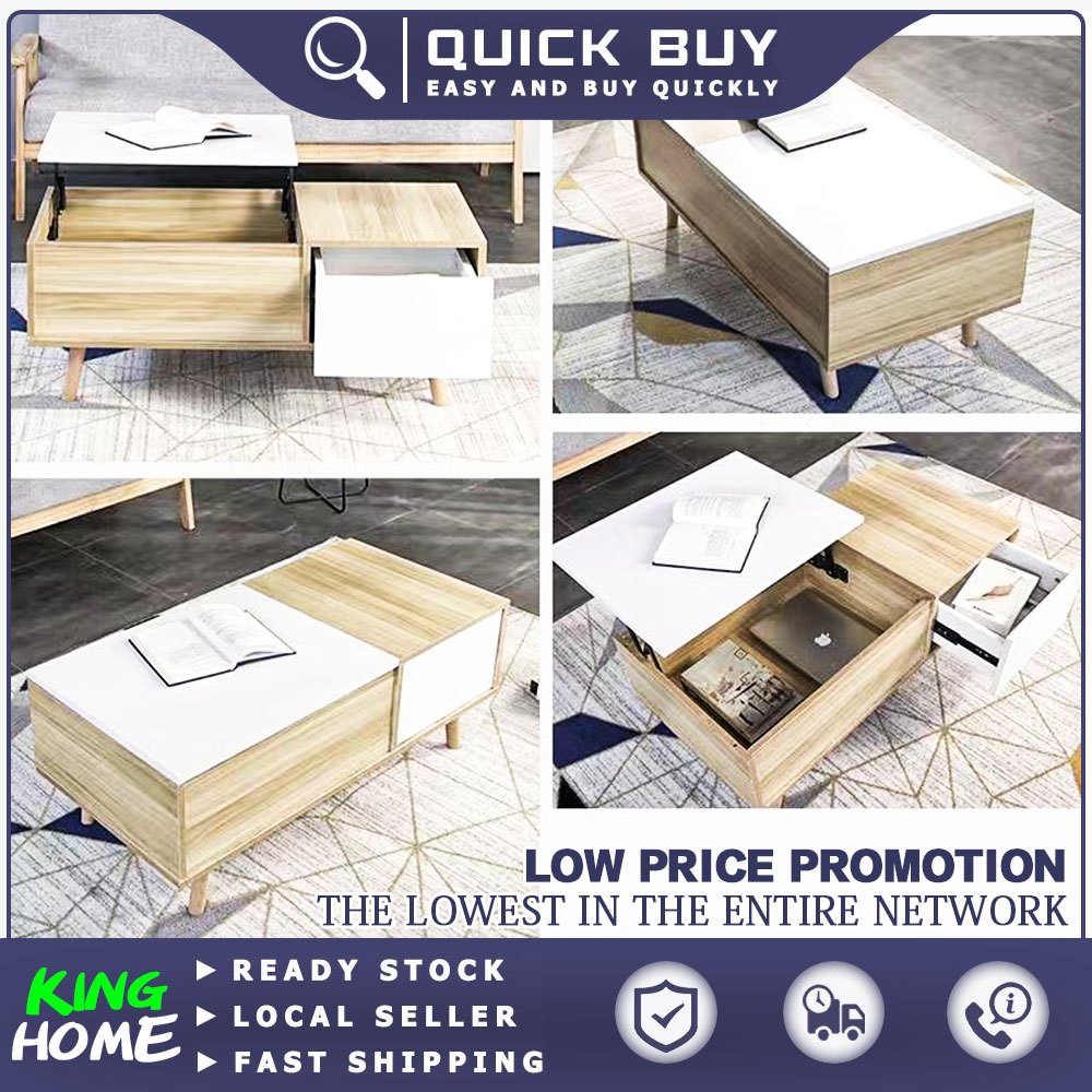 (COD)Multifunctional coffee table storage cabinet/desk | Shopee Philippines