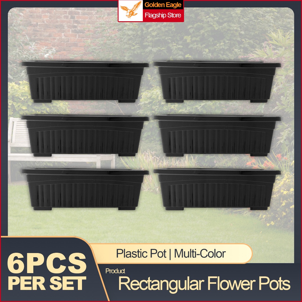 Shop rectangular plant pot for Sale on Shopee Philippines