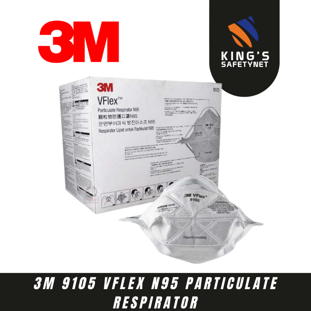 3m 9105 Vflex N95 Particulate Respirator Shopee Philippines