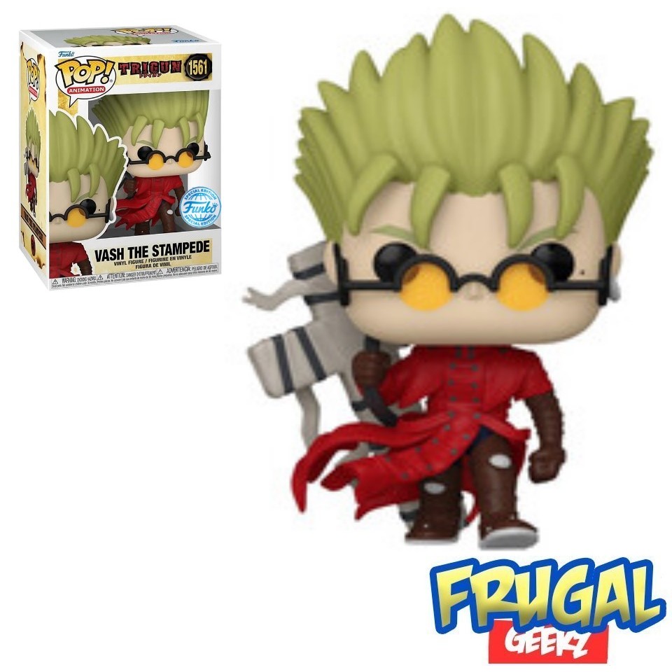 Funko Pop! Animation: Trigun - Vash The Stampede with Punisher Cross SE ...