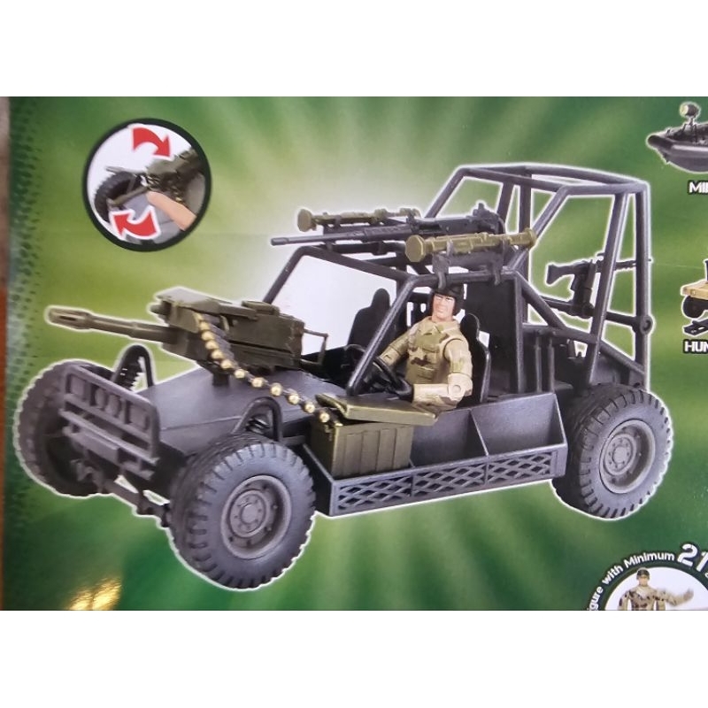 3.75 1:18 Scale Vehicle War Diorama Joytoy PGV Acid Rain GI Joe World ...