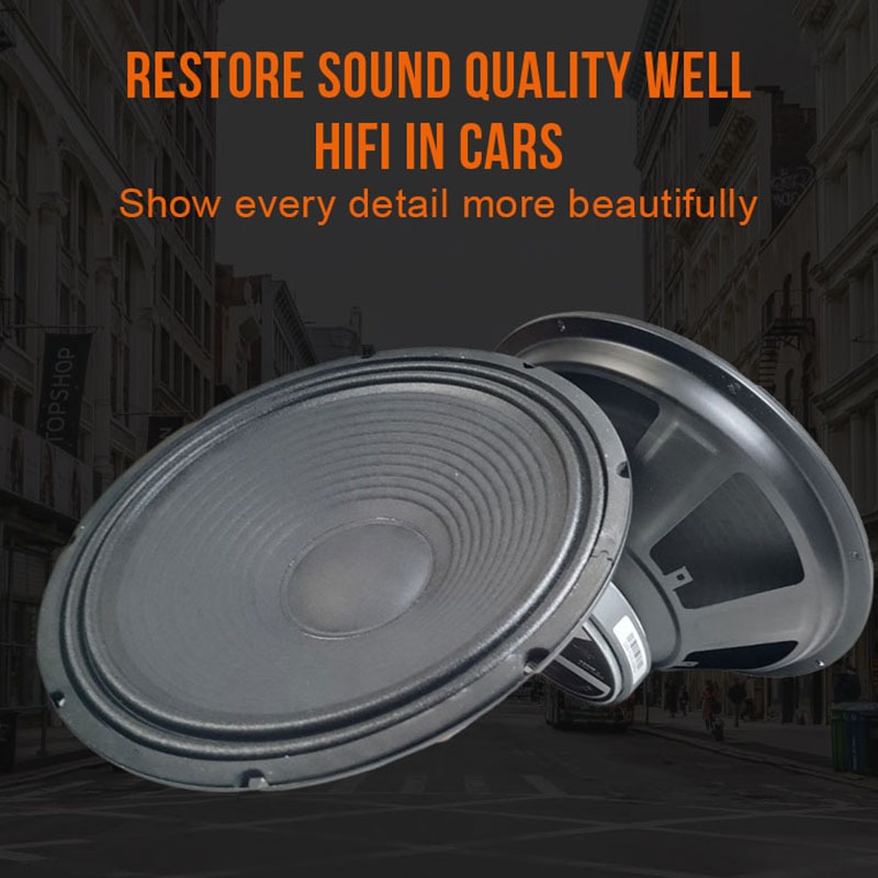 TOSUNRA Subwoofer Super Bass Car 12 Inches Speaker 500w Home Audio  Subwoofers Woofer Midrange Double