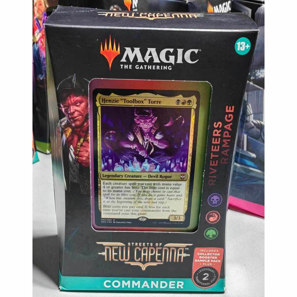 Streets of New Capenna Commander Deck Riveteers Rampage Shopee
